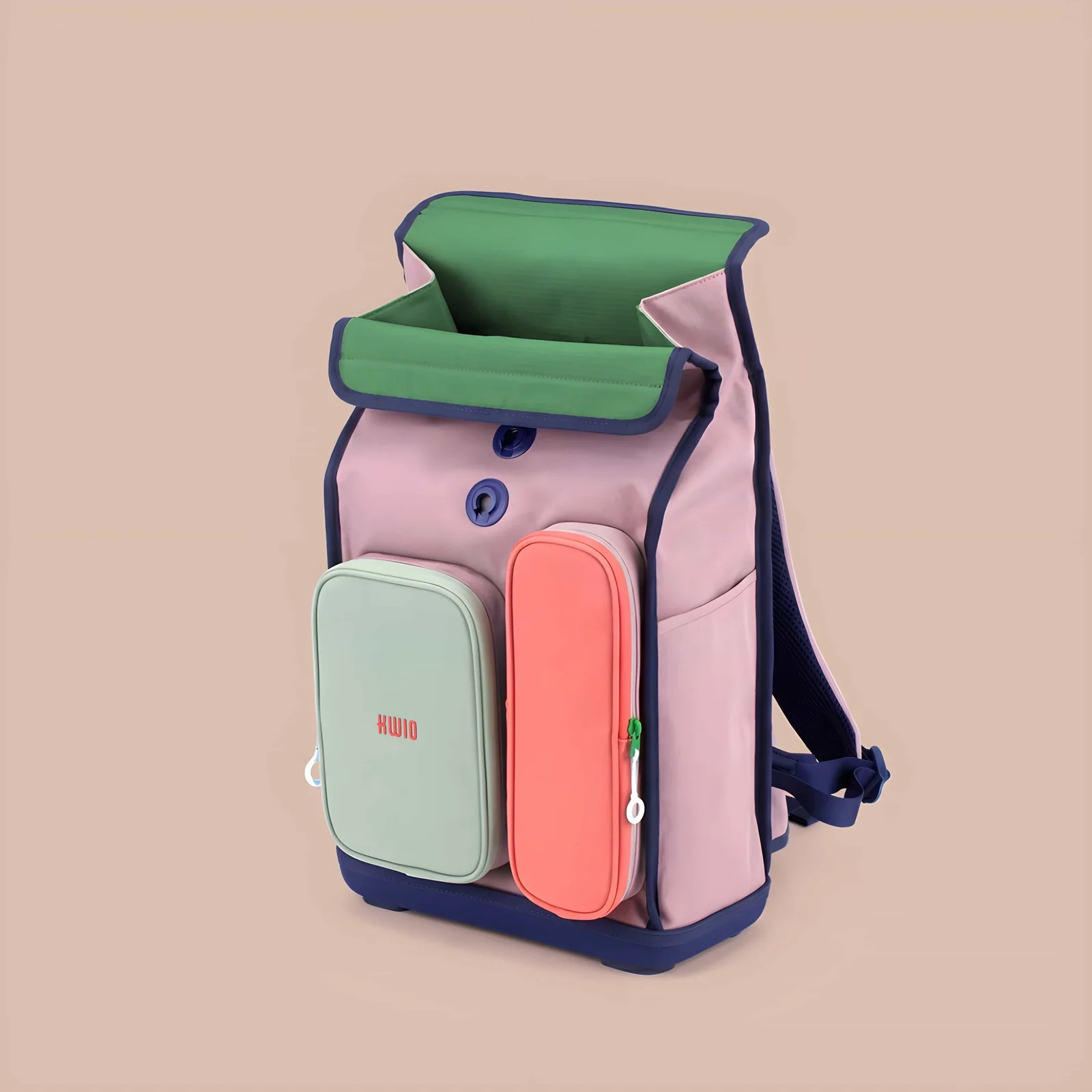 Kwio BAGG Schulranzen-Set MIXX Colibri
