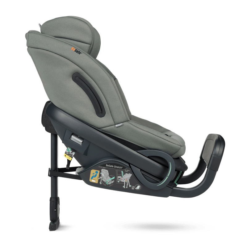 Besafe Stretch 2.0 Reboarder Meadow Green SoftBreeze