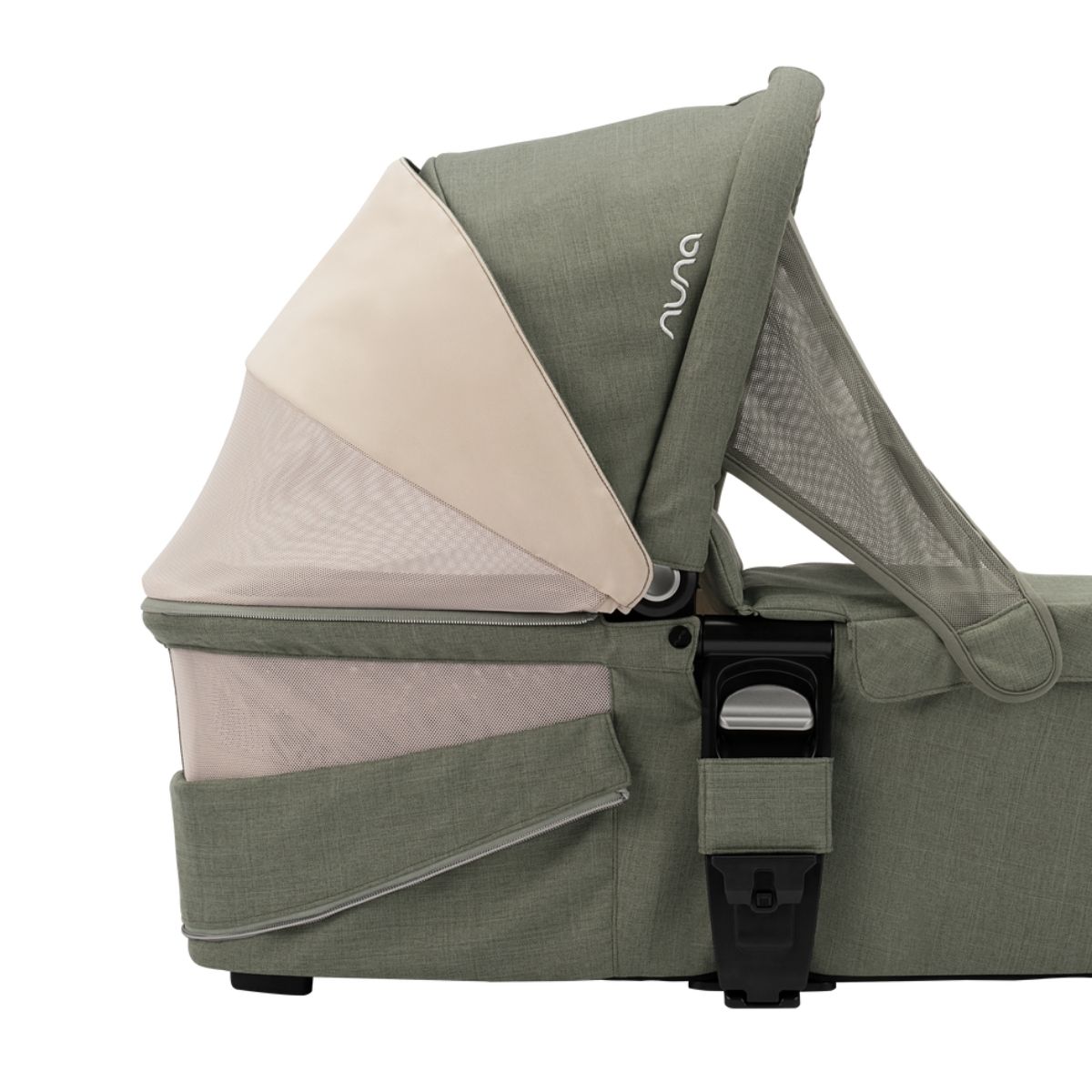 nuna MIXX next Kinderwagen mit Babywanne (Tragetasche) Pine