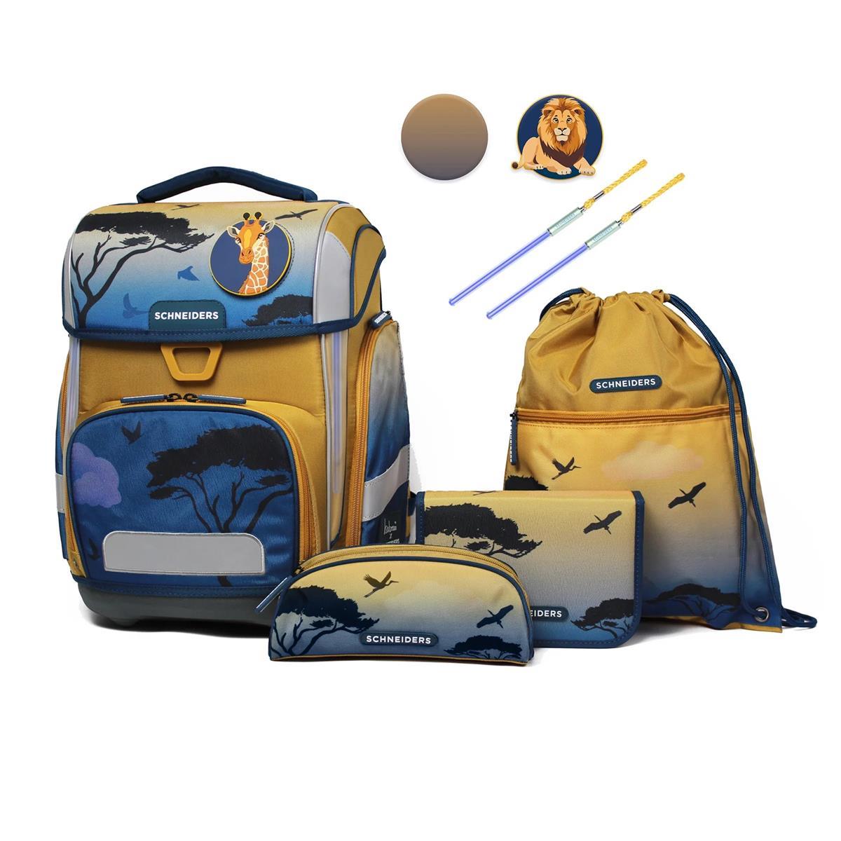 Schneiders Ergolite Schulranzen-Set 9-tlg Isabeau Kleinemeier Sunset Explorer (Ocker) Schneiders Ergolite Schulranzen-Set 9-tlg Isabeau Kleinemeier Sunset Explorer (Ocker)