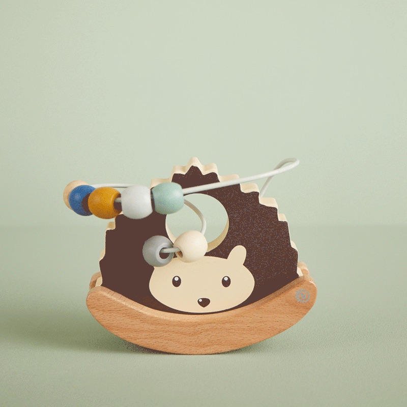 bieco Motorikschleife mit Wippe Igel bieco Motorikschleife mit Wippe Igel