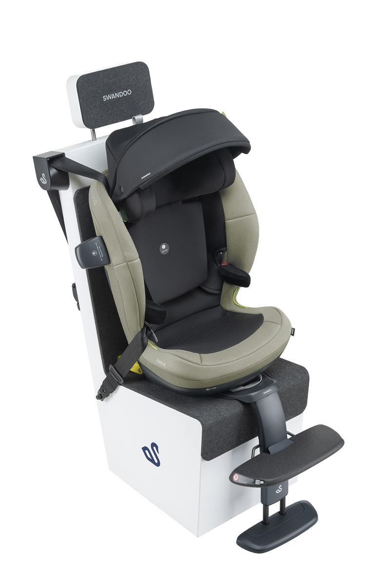 Swandoo Universal Booster Footrest (UBF) Fußstütze schwarz