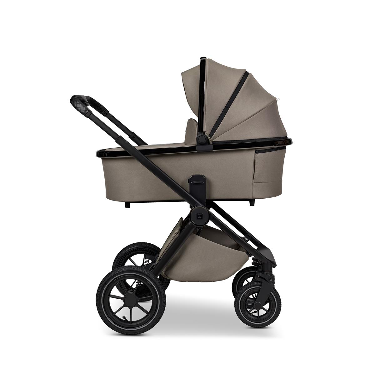 Moon PIÙ Kinderwagen SET mud / matt
