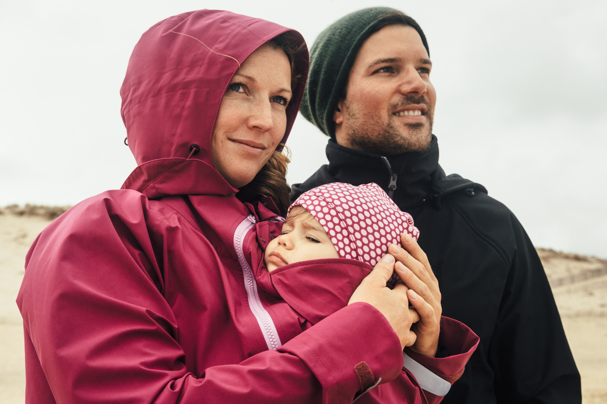 mamalila Softshell-Tragejacke clickit - Beere M