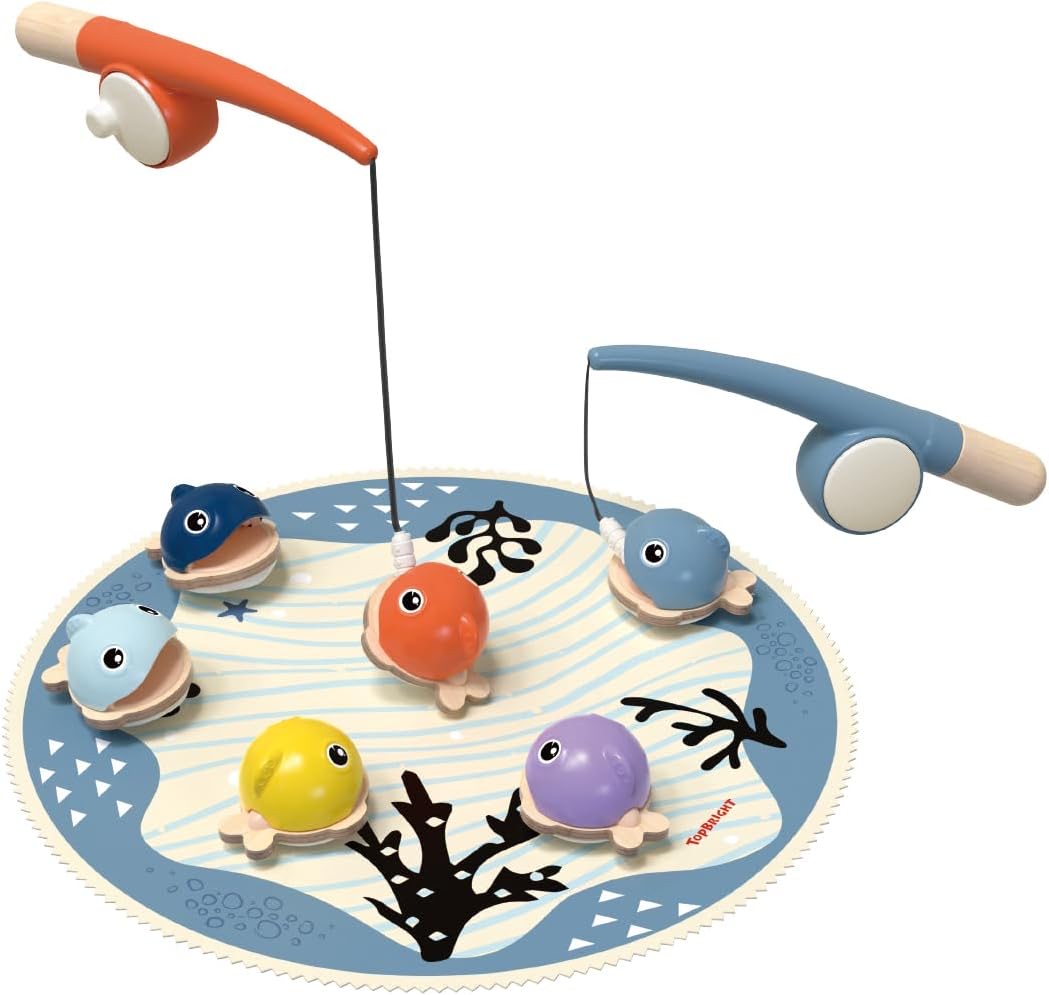 Topbright Magnet Angelspiel FANG DEN FISCH bunt