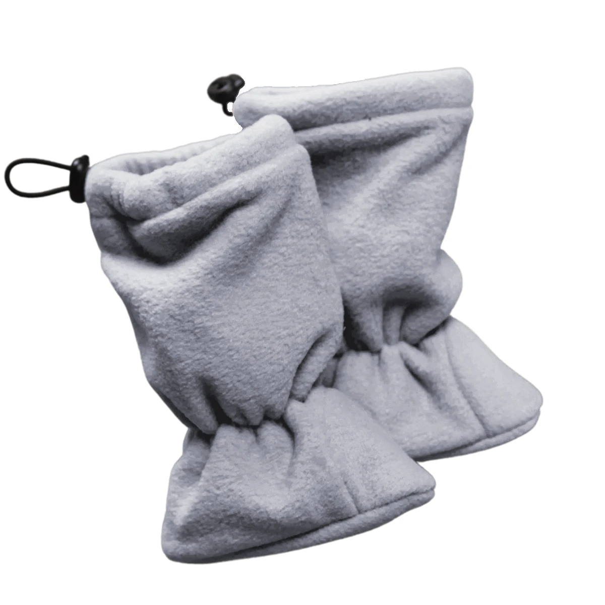 Hoppediz Fleece-Booties stone 14 - 17 Hoppediz Fleece-Booties stone 14 - 17