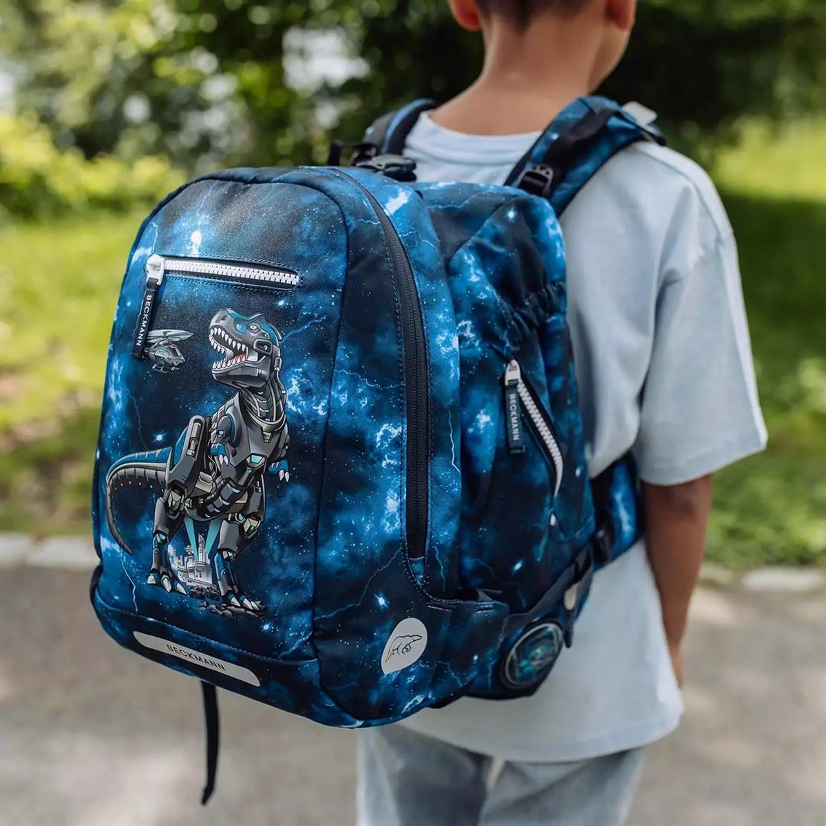 Beckmann Schul- & Tagesrucksack Tech Rex