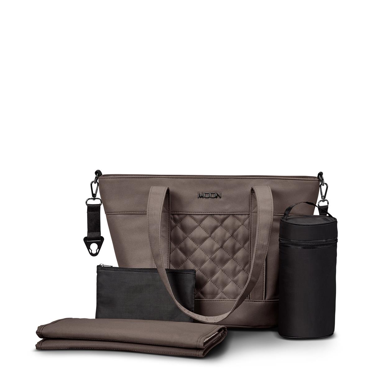 Moon Wickeltasche V-Shape Bag greige