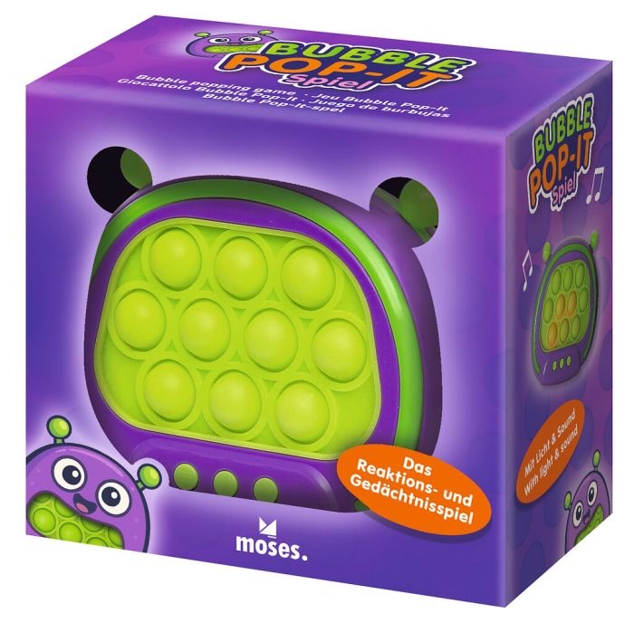 moses Bubble Pop-It Spiel Spielzeug