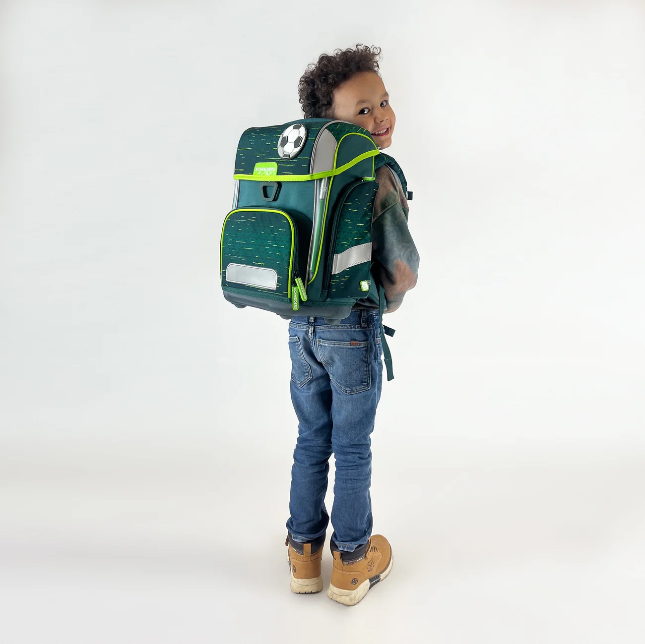 Schneiders Ergolite Schulranzen-Set 9-tlg. Soccer Star