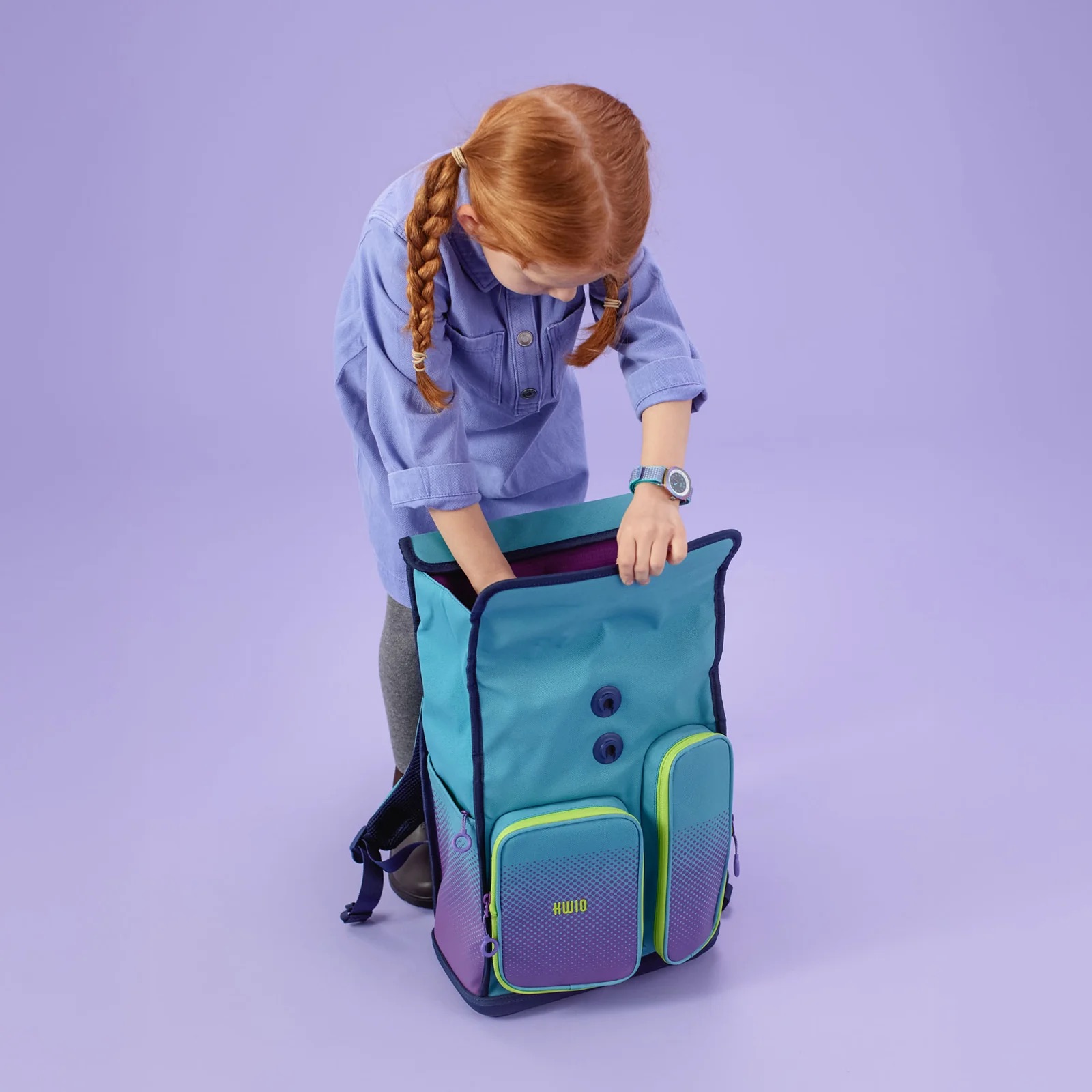 Kwio BAGG Schulranzen-Set Rainbow Kwio BAGG Schulranzen-Set Rainbow