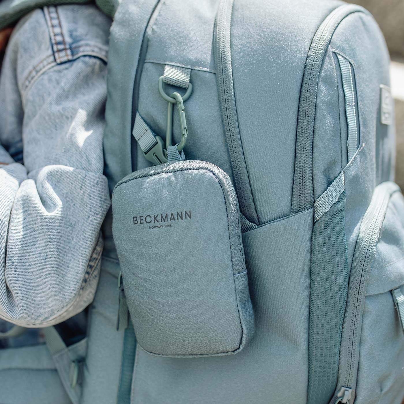 Beckmann Sport Air Schulrucksack Sea Green