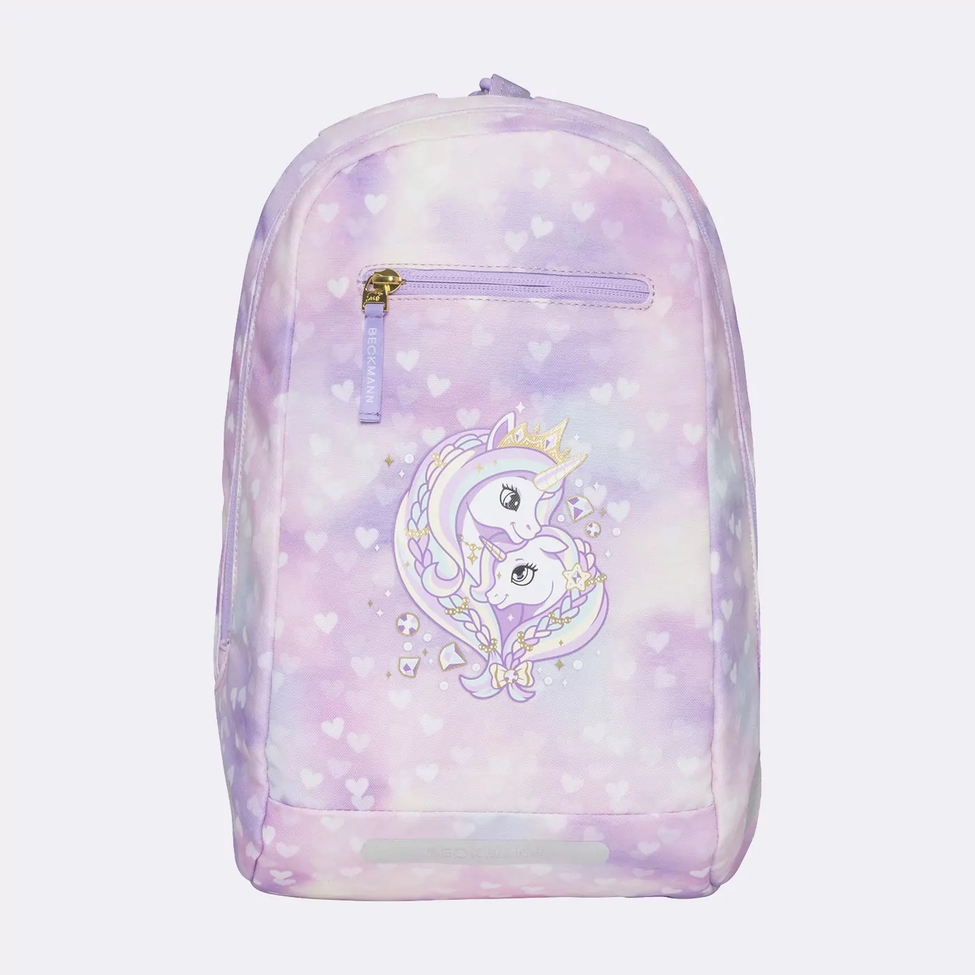 Beckmann Schul- & Tagesrucksack Unicorn Princess Purple