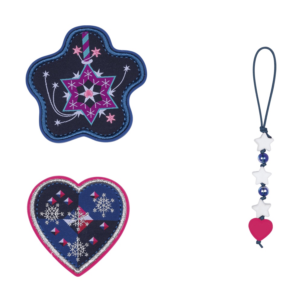 Scout Micro Schulranzen-Set 4-tlg. LED Sparkling Dream