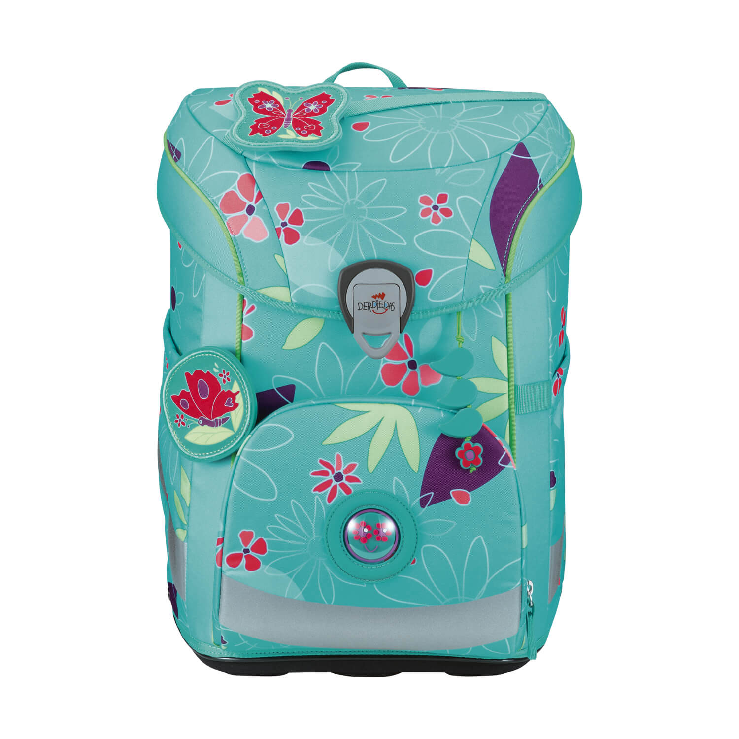 Der Die Das Schulranzen-Set Ergoflex Easy 2026 tlg. Butterfly Garden Der Die Das Schulranzen-Set Ergoflex Easy 2026 tlg. Butterfly Garden