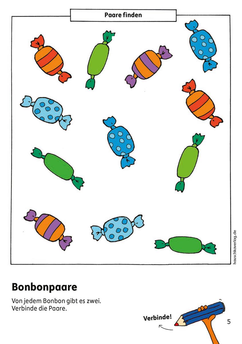 Hauschkaverlag Kindergartenblock ab 4 Jahre Rätselspaß, Konzentration und Logik Hauschkaverlag Kindergartenblock ab 4 Jahre Rätselspaß, Konzentration und Logik