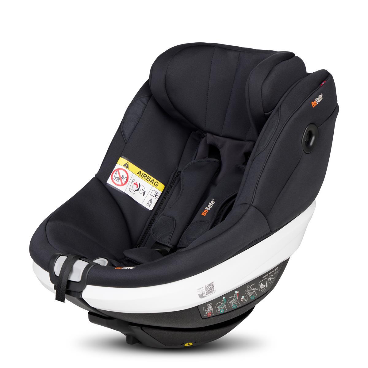 BeSafe Beyond 180 Reboarder Black Soft Beeze BeSafe Beyond 180 Reboarder Black Soft Beeze