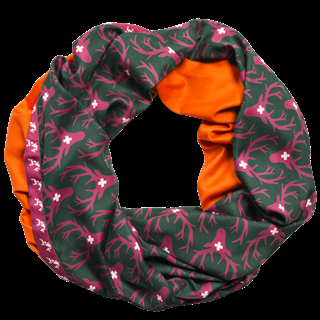 AiBi Känguru - Gr. 2 - Hirsch dunkel reversibel uni orange