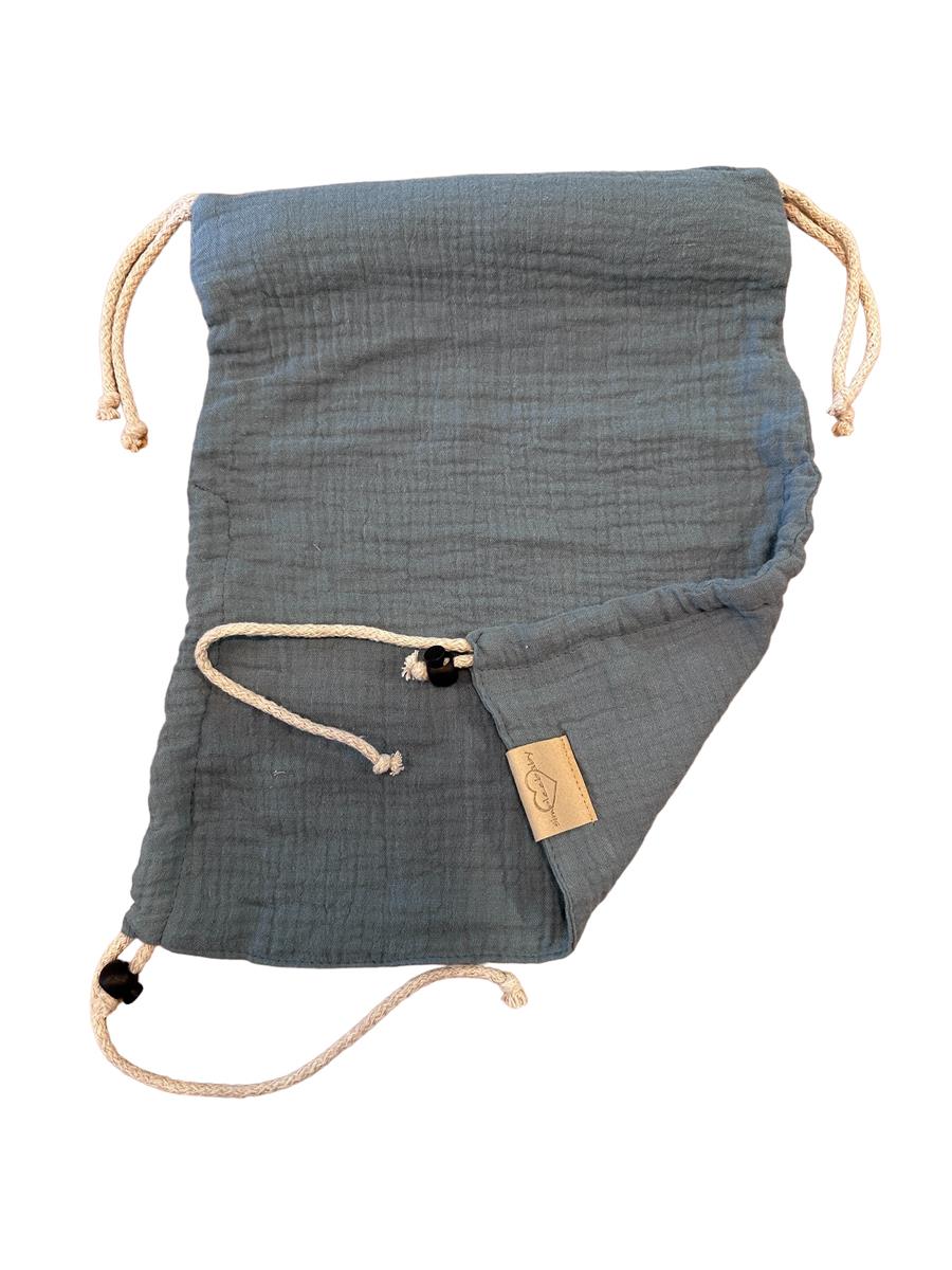 SimpleeBaby Kopfstütze für Tragetücher Musselin Blau SimpleeBaby Kopfstütze für Tragetücher Musselin Blau