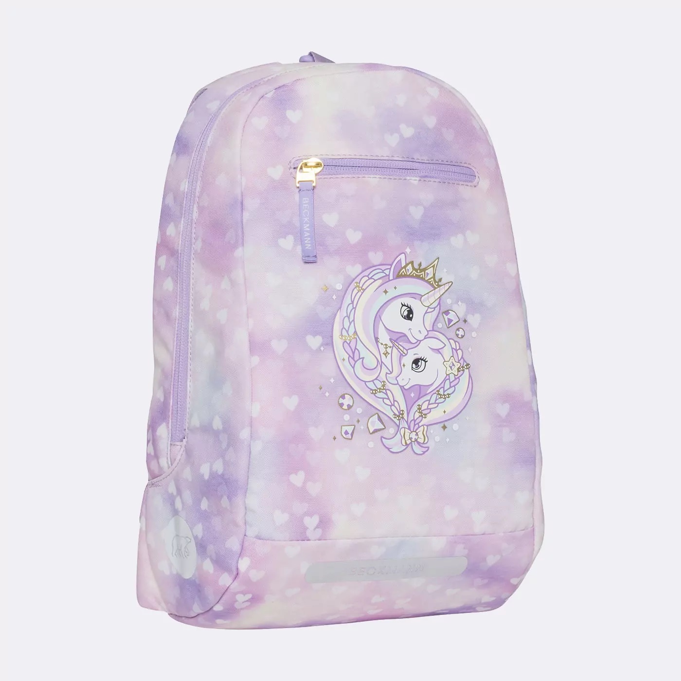 Beckmann Schul- & Tagesrucksack Unicorn Princess Purple
