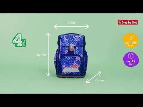 Step by Step Giant Schulranzen-Set 5-tlg. Black Cat Chiko