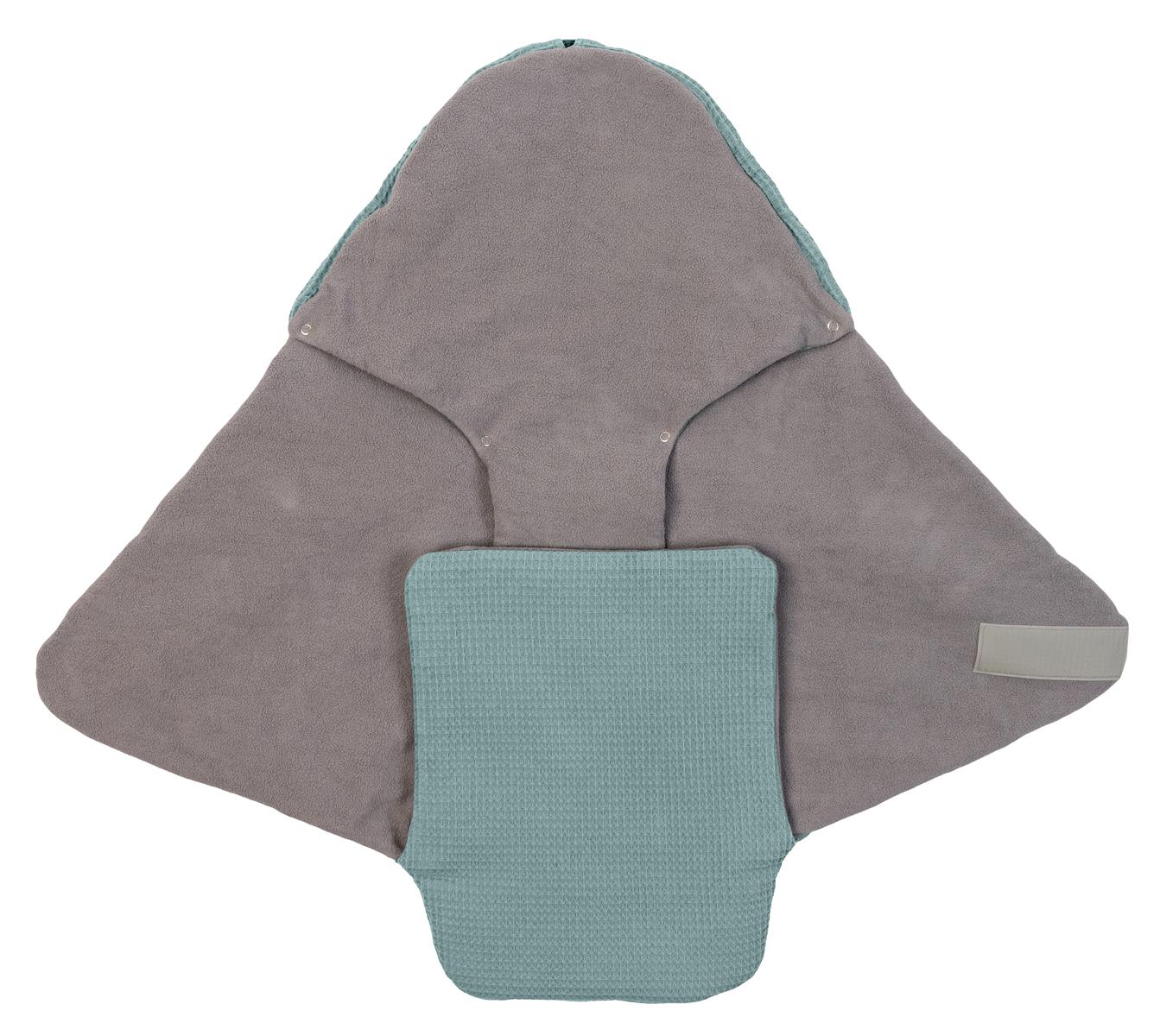 Ullenboom Einschlagdecke Ganzjährig Waffelpiqué/Salbeigrün