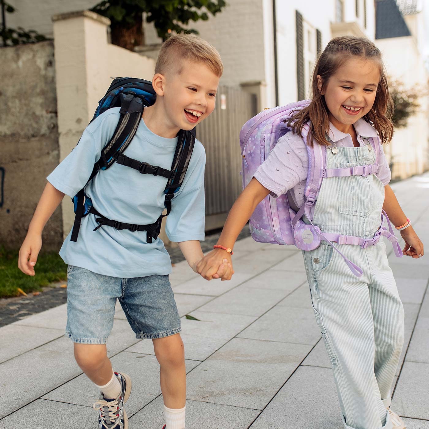 Beckmann Schulrucksack-Set Active Air FLX 6-teilig Unicorn Princess Purple