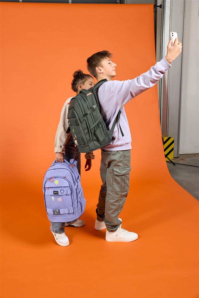 Lässig Schulrucksack BOLD Origin Dark Olive