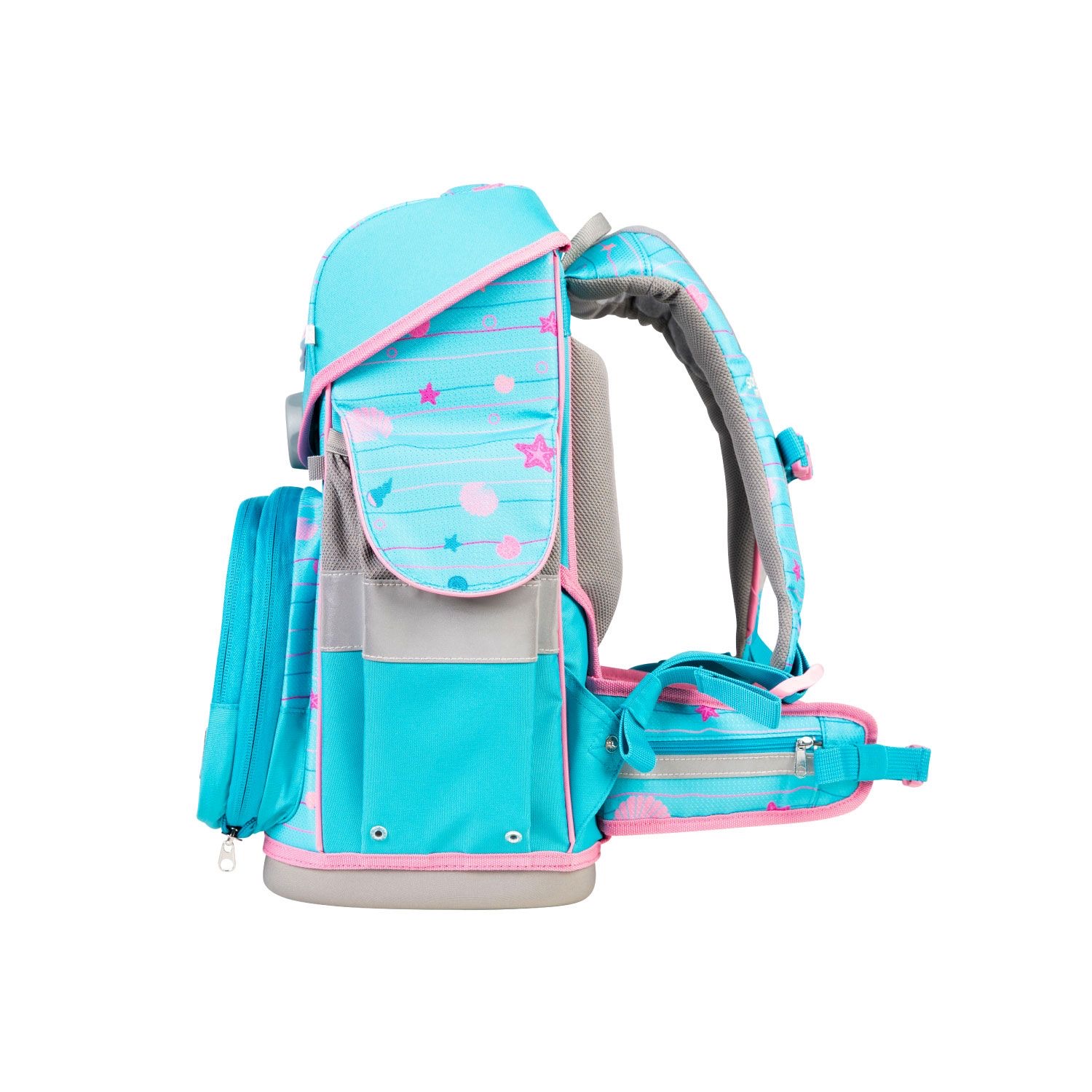 School-Mood Timeless Pro Schulranzen-Set 2025/2026 7-tlg. Lilly (Meerjungfrau)