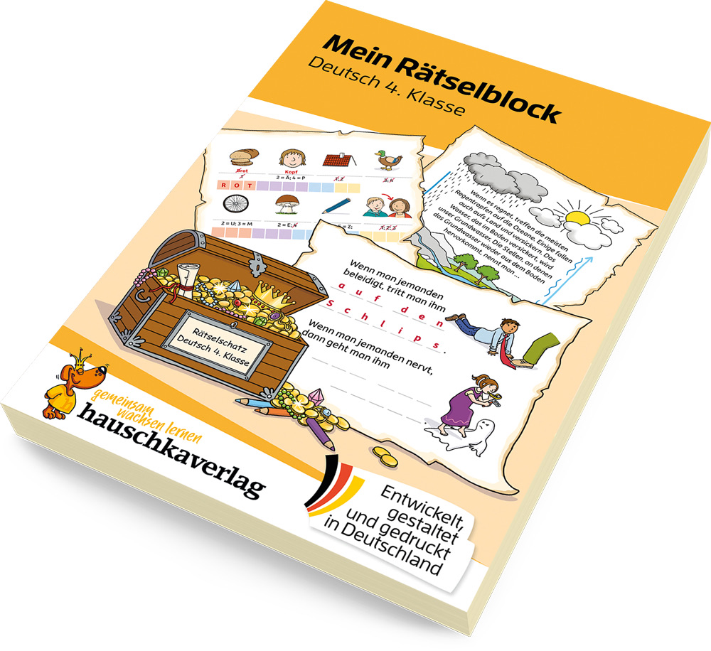 Hauschka Mein Rätselblock Deutsch Klasse 4 Hauschka Mein Rätselblock Deutsch Klasse 4