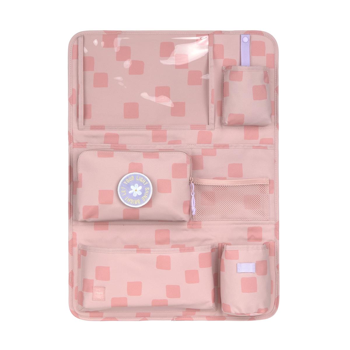 Lässig Auto Organizer Kinder - Pattern Party rose