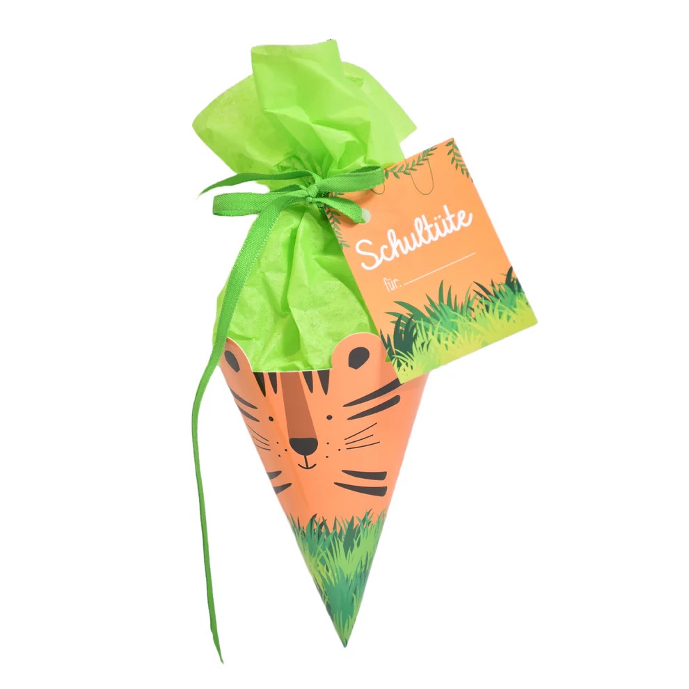 Wunderle Schultüte Power für den Schulstart gefüllt Tiger Wunderle Schultüte Power für den Schulstart gefüllt Tiger