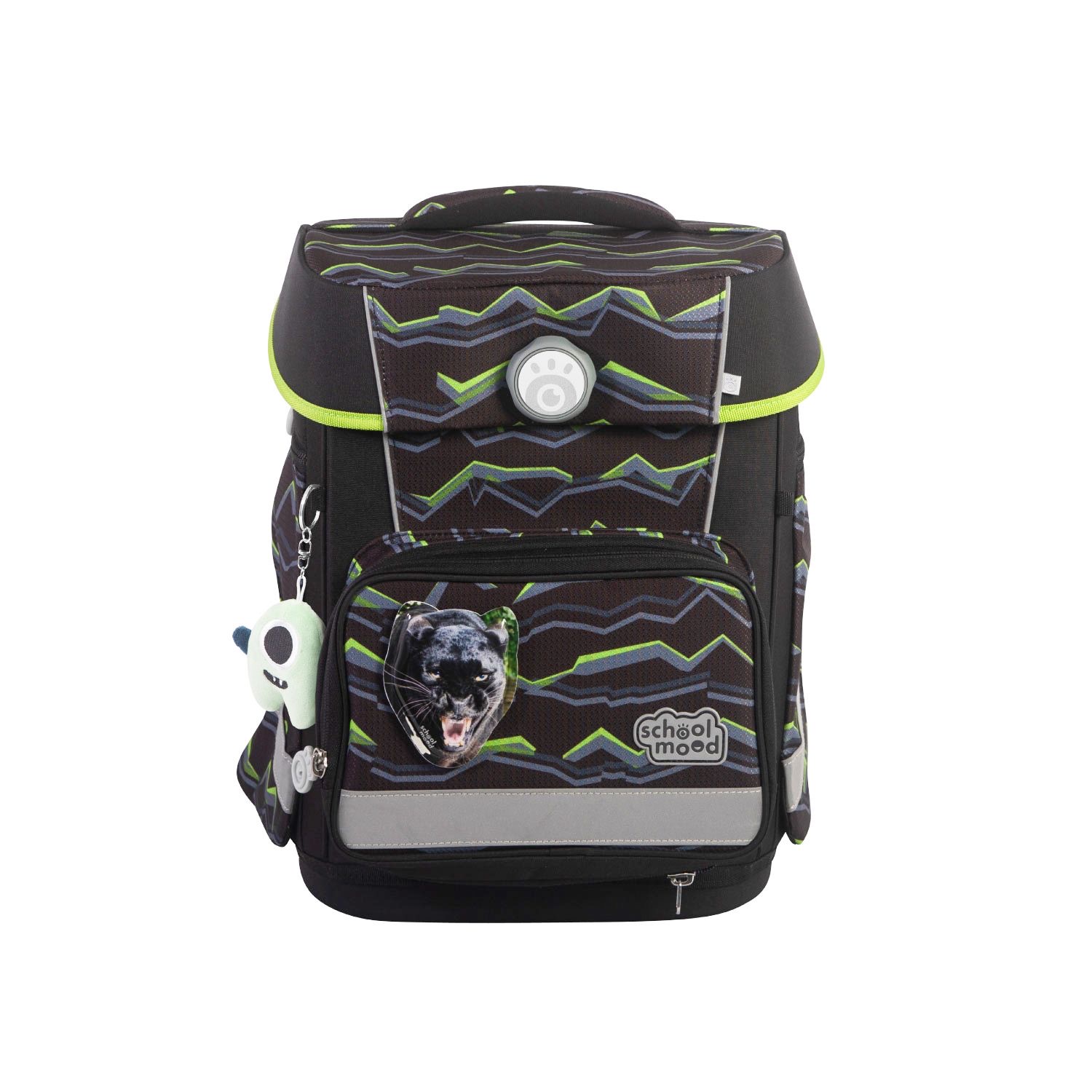 School-Mood Champion Maxx Pro 7-tlg. Schulranzenset Finn (Raubkatze)