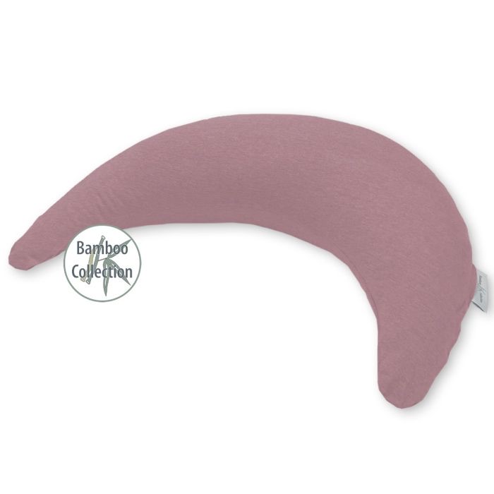 Theraline Stillkissen Bambusmond Melange Rosenholz