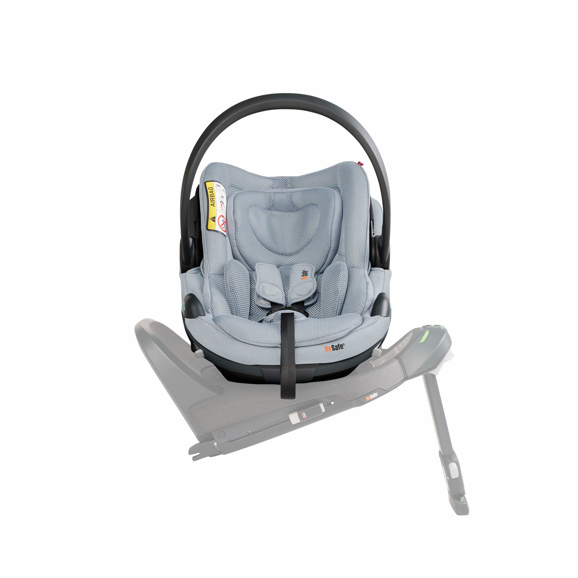 BeSafe Beyond Go Babyschale (40 - 87cm / 0 - 13 Kilo) Peak Mesh