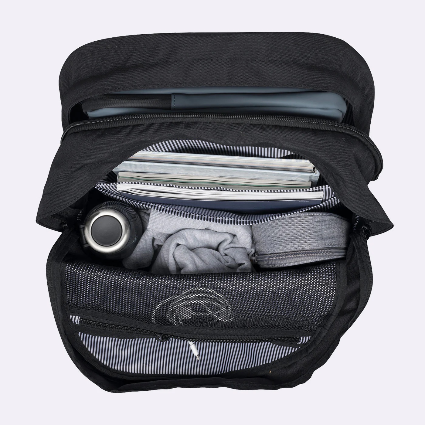 Beckmann Schulrucksack City Max Black Beckmann Schulrucksack City Max Black