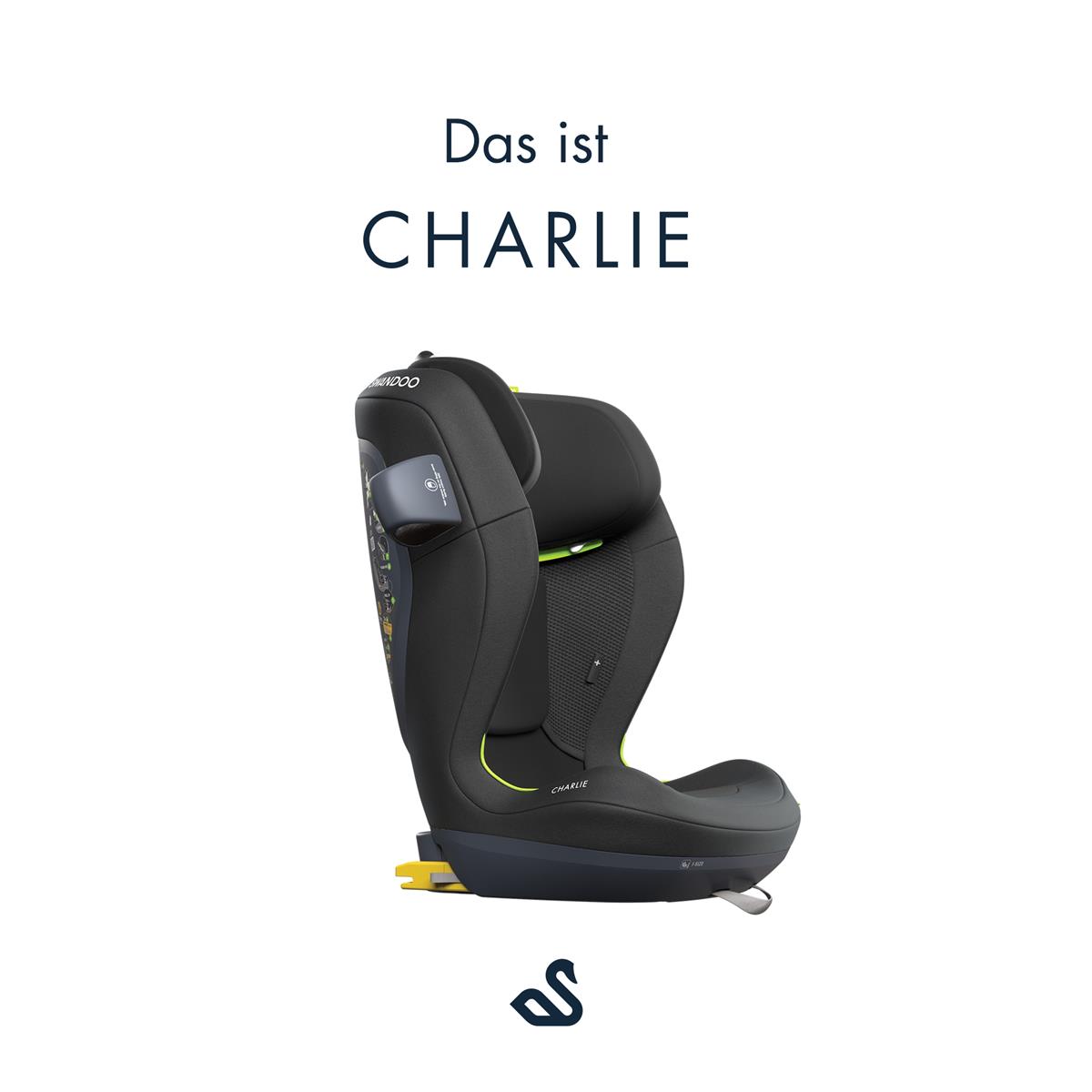 SWANDOO Charlie i-Size Lime/grey