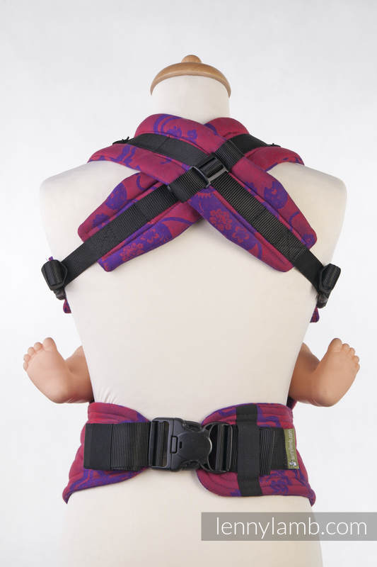 Lenny Lamb Trage Mico red & purple (bordeaux und lila) Lenny Lamb Trage Mico red & purple (bordeaux und lila)