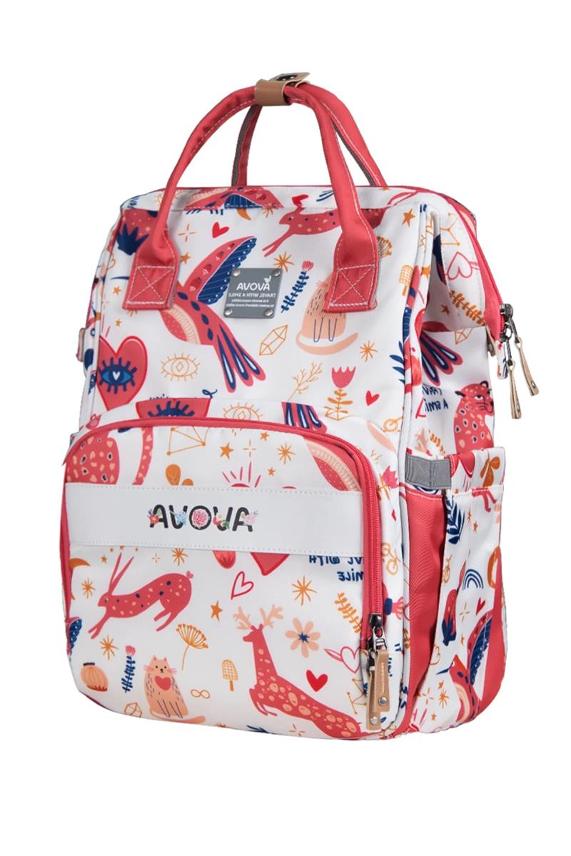 Avova Wickeltasche/Rucksack Pink Avova Wickeltasche/Rucksack Pink