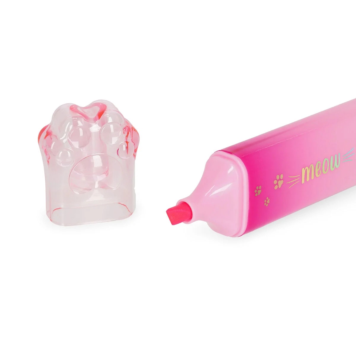 Legami Textmarker Meow Kitty Pink