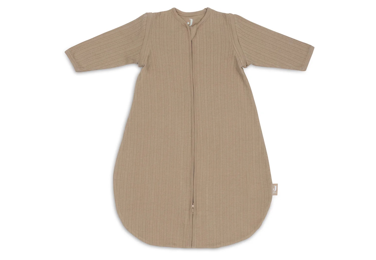 Jollein Schlafsack Newborn mit abnehmbaren Ärmeln Ajour 60 cm Biscuit