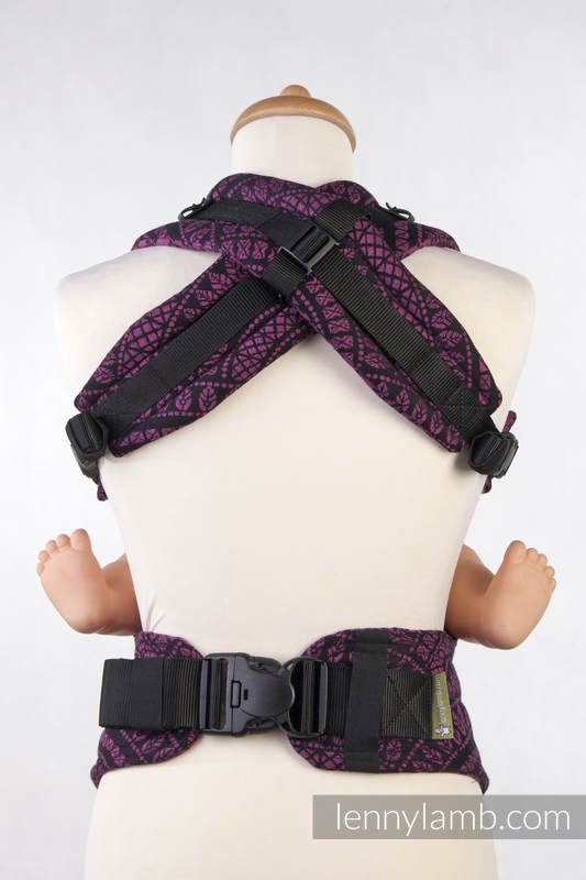 Lenny Lamb Trage Purple & Black (ila / schwarz) Lenny Lamb Trage Purple & Black (ila / schwarz)