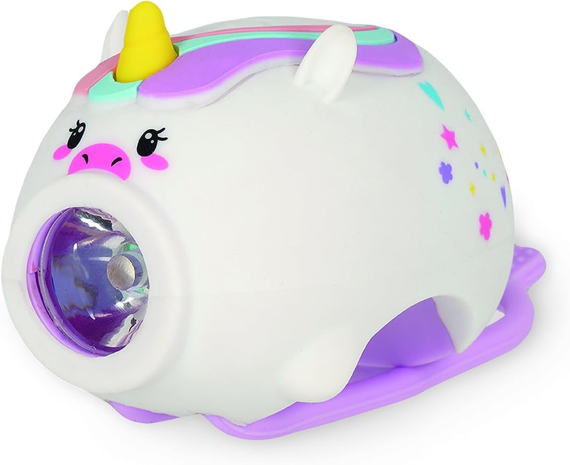 Legami Wiederaufladbare Frontleuchte mit 3 Lichtmodi und 5 Klingeltönen Einhorn Legami Wiederaufladbare Frontleuchte mit 3 Lichtmodi und 5 Klingeltönen Einhorn