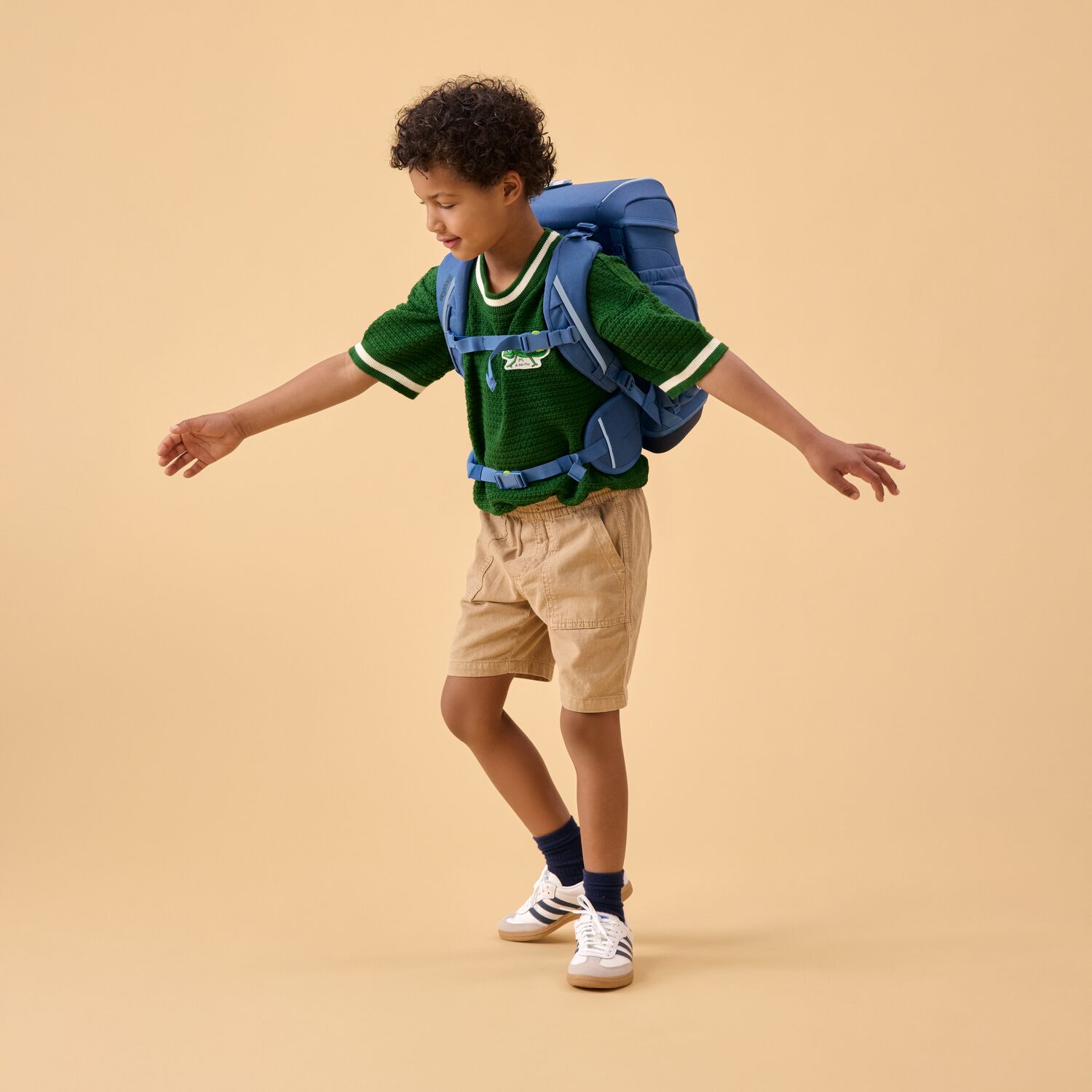 Ergobag Schulranzen-Set Cubo 2026 Spezial Edition Schneebärstöber