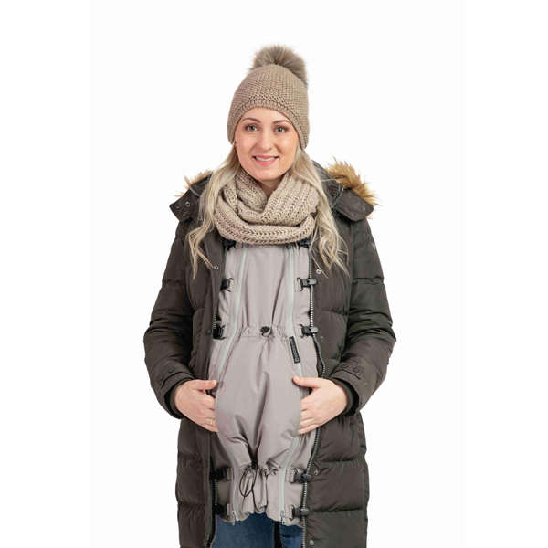 cocoo•me - Jackenerweiterung / Clip-In - taupe / beige cocoo•me - Jackenerweiterung / Clip-In - taupe / beige