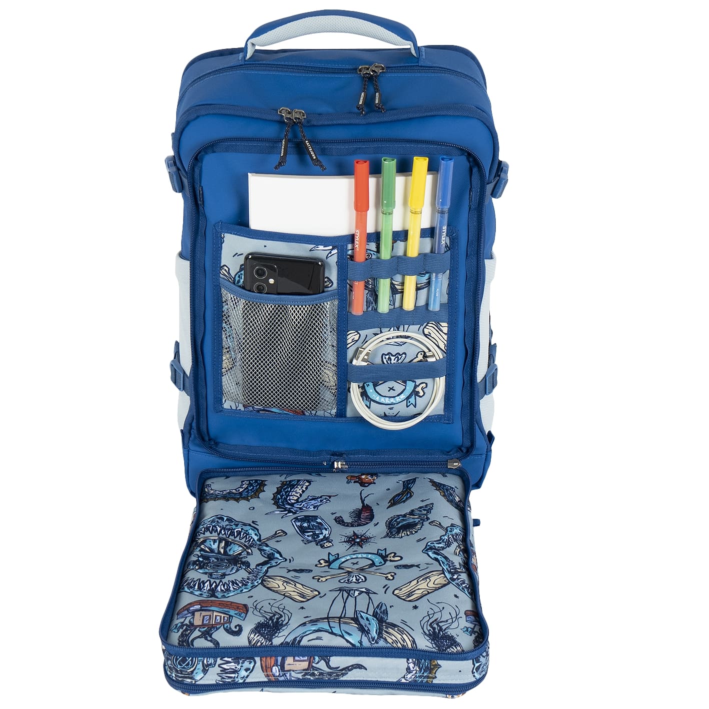 Kattbjörn Classic Schulrucksack High Seas