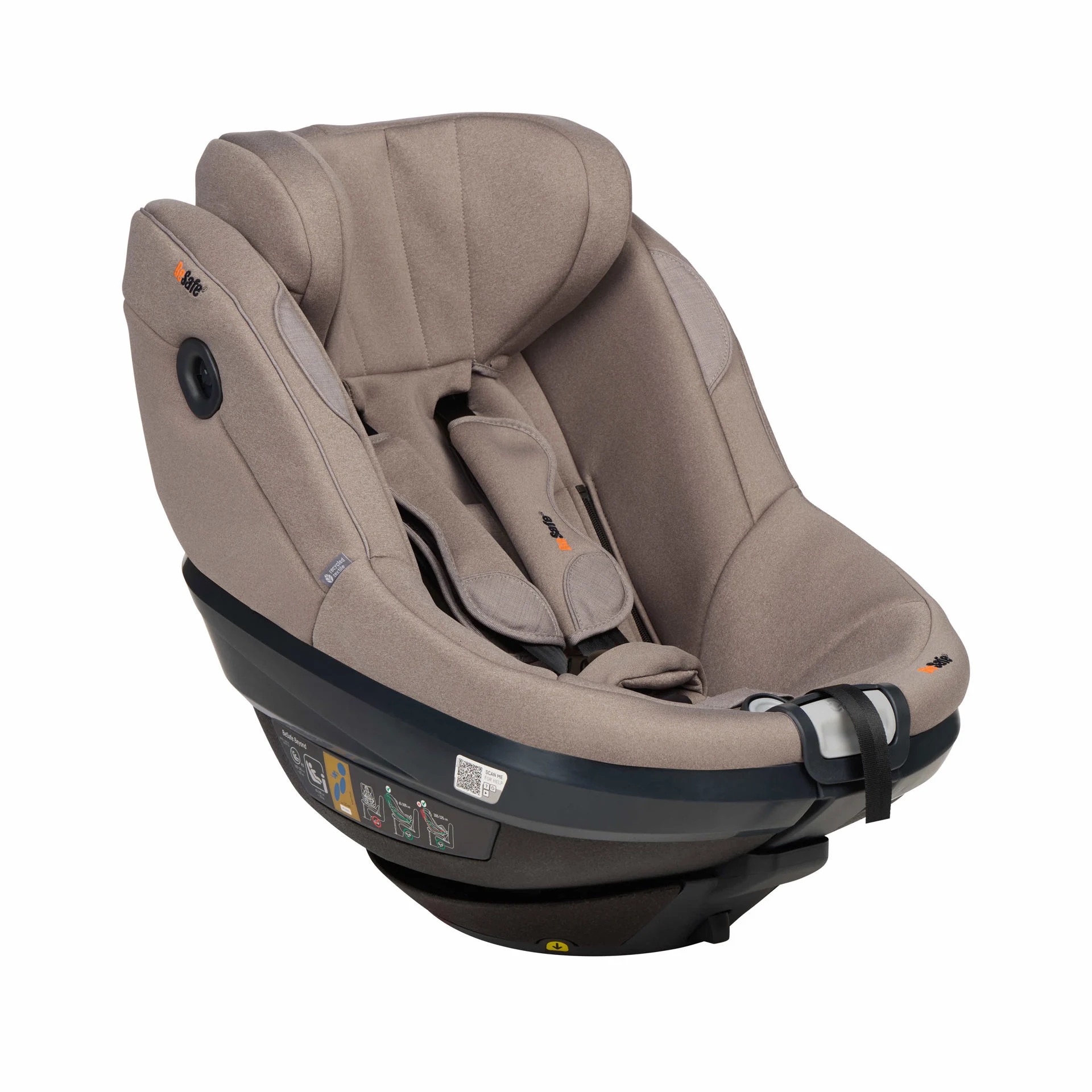 BeSafe Beyond2 180 Reboarder Dark Sand SoftBreeze