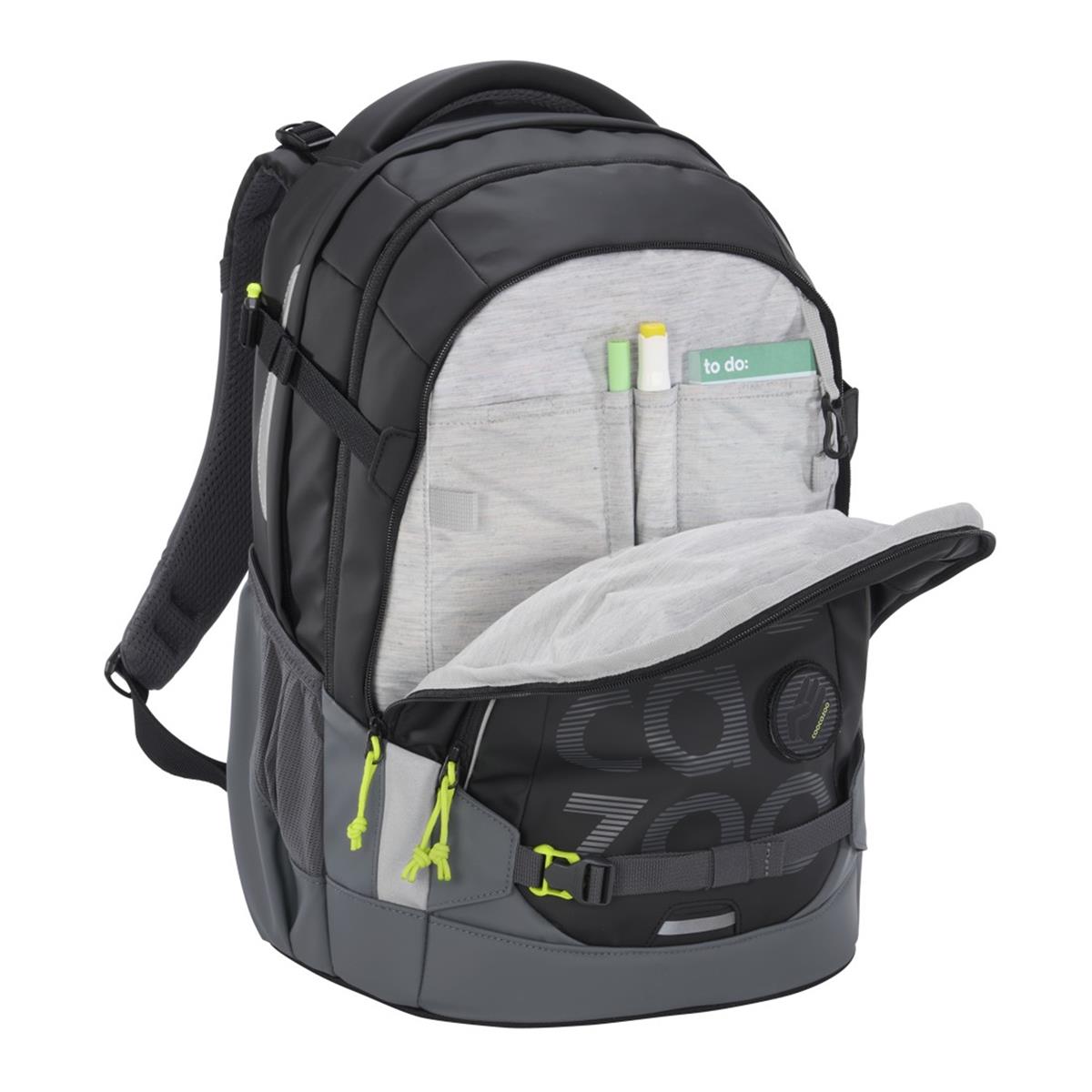 Coocazoo Mate Schulrucksack Tarp Black