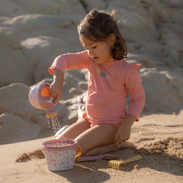 Little Dutch Strandset 5-teilig Pink Flowers