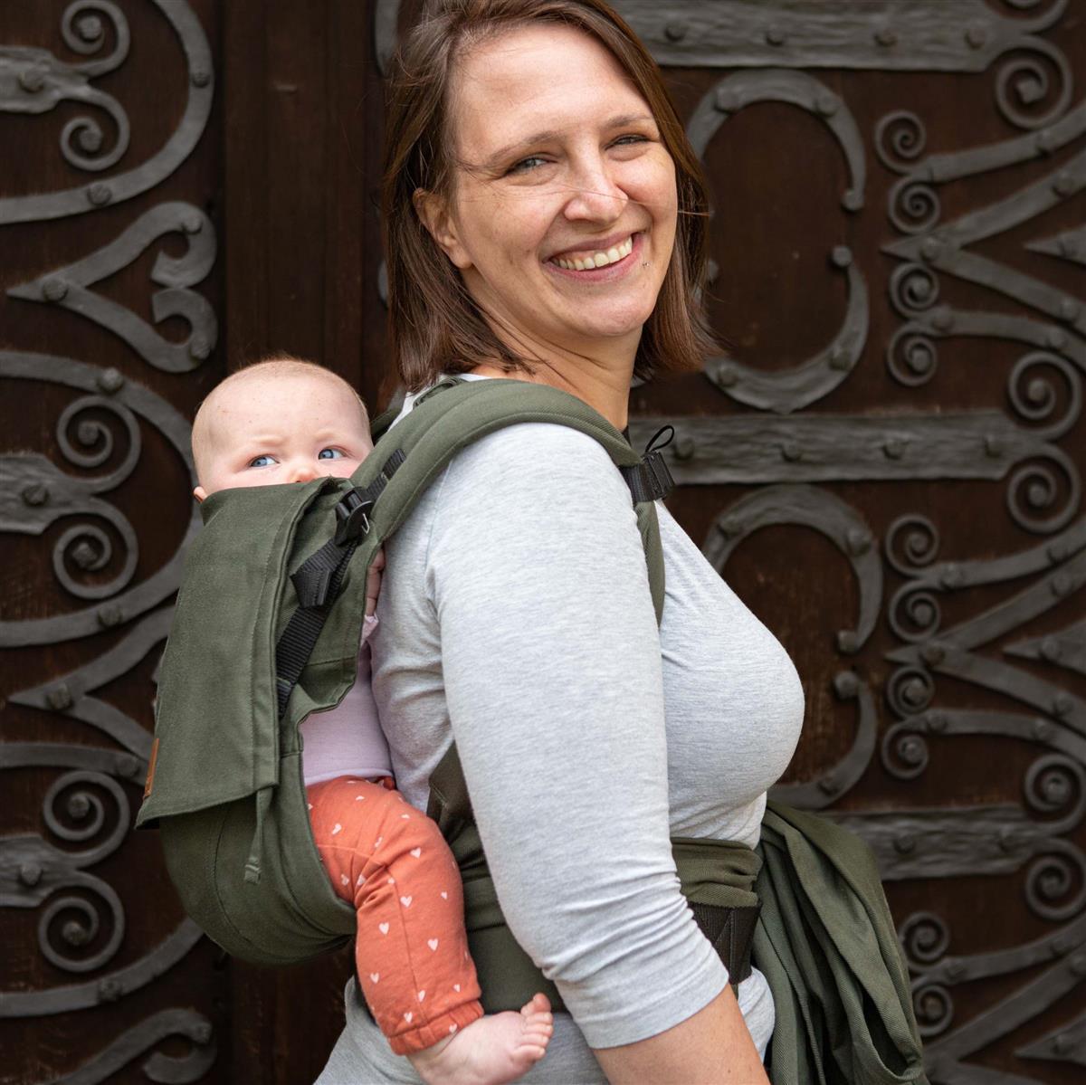 Schmusewolke Luna Halfbuckle (56 – 98 cm / 20 kg) Mint Schmusewolke Luna Halfbuckle (56 – 98 cm / 20 kg) Mint